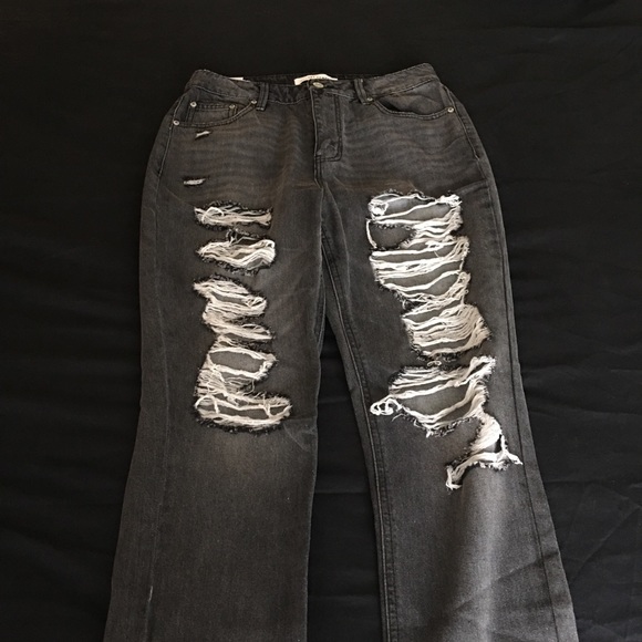 Gray riped jeans! - Picture 4 of 6